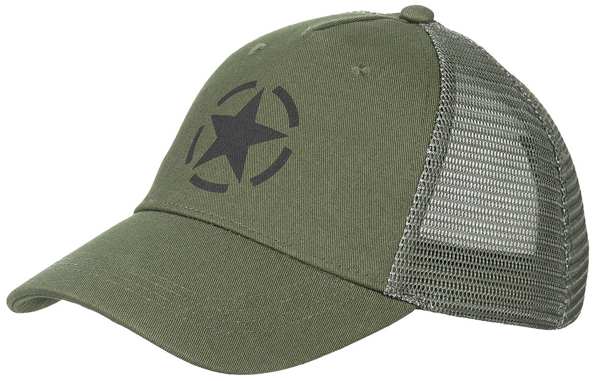 Sapca trucker reglabila neagra MFH
