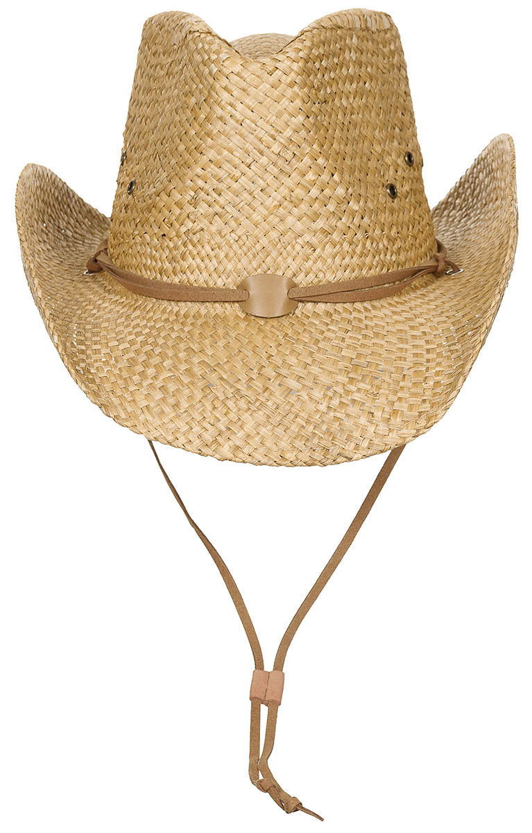 Palarie din paie cu snur de fixare Fox Outdoor