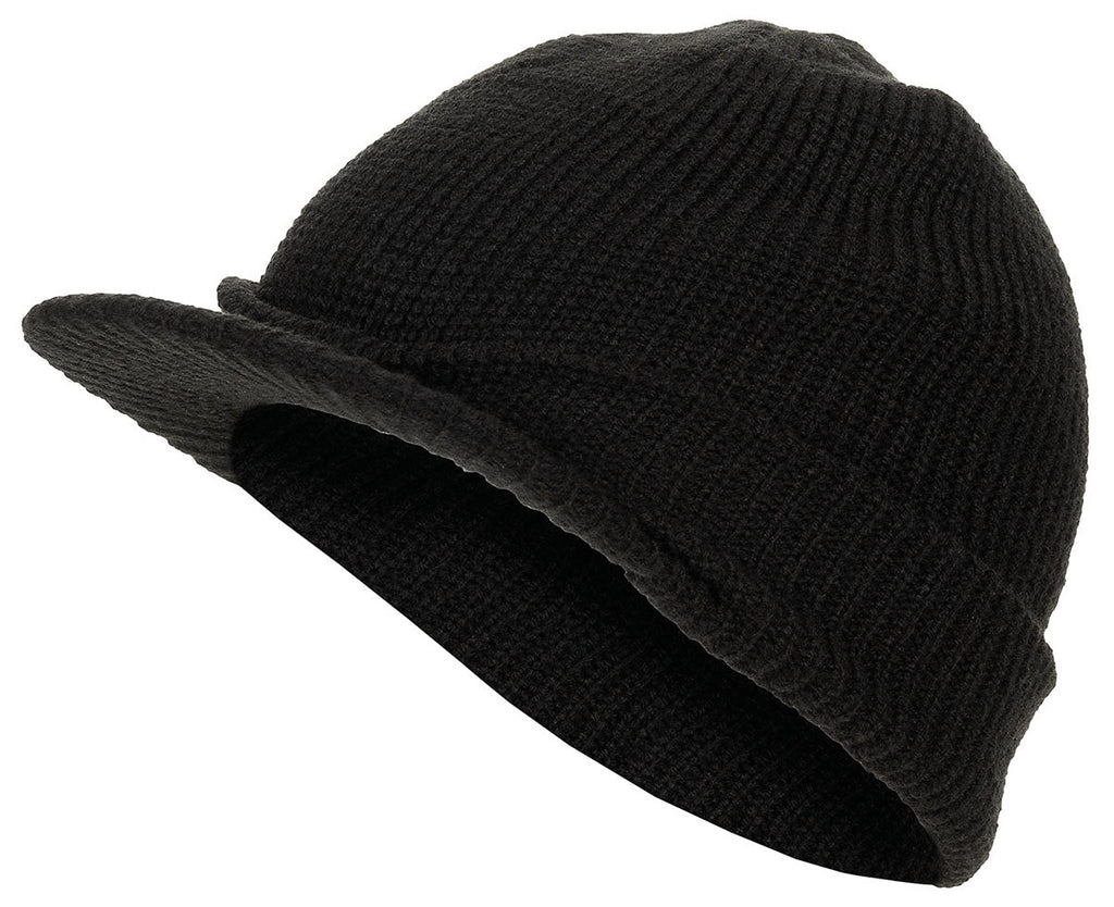 Fes tricat cu vizor US Watch Cap MFH