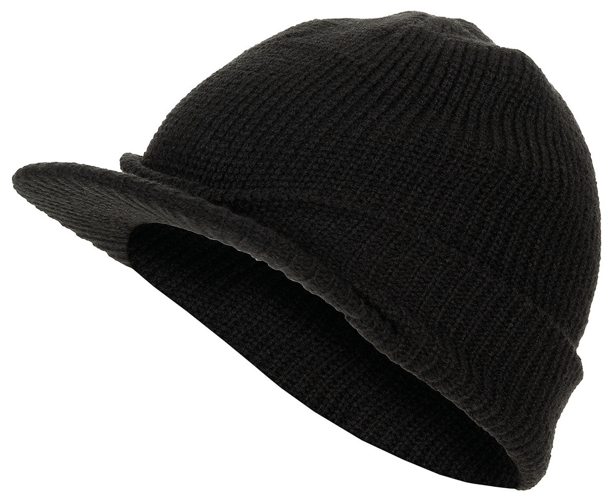 Fes tricat cu vizor US Watch Cap MFH