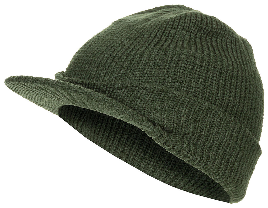 Fes tricat cu vizor US Watch Cap MFH
