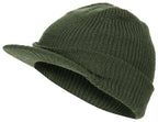 Fes tricat cu vizor US Watch Cap MFH