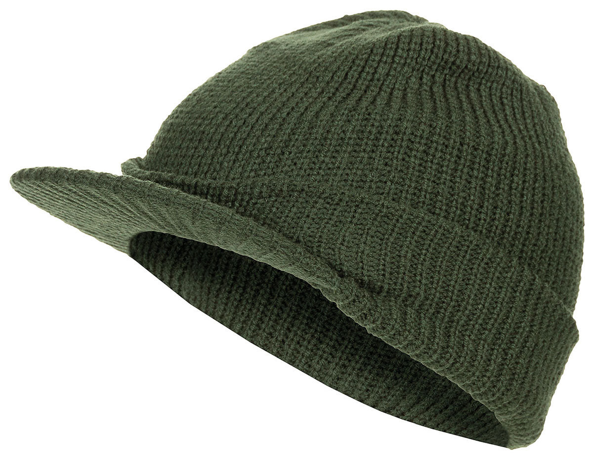 Fes tricat cu vizor US Watch Cap MFH