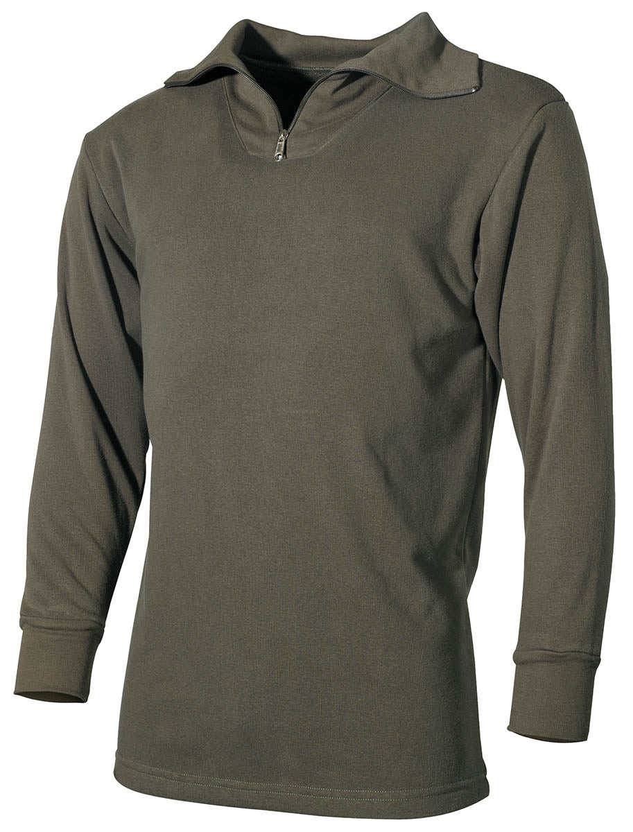 Bluza tricot pufos BW MFH, verde OD