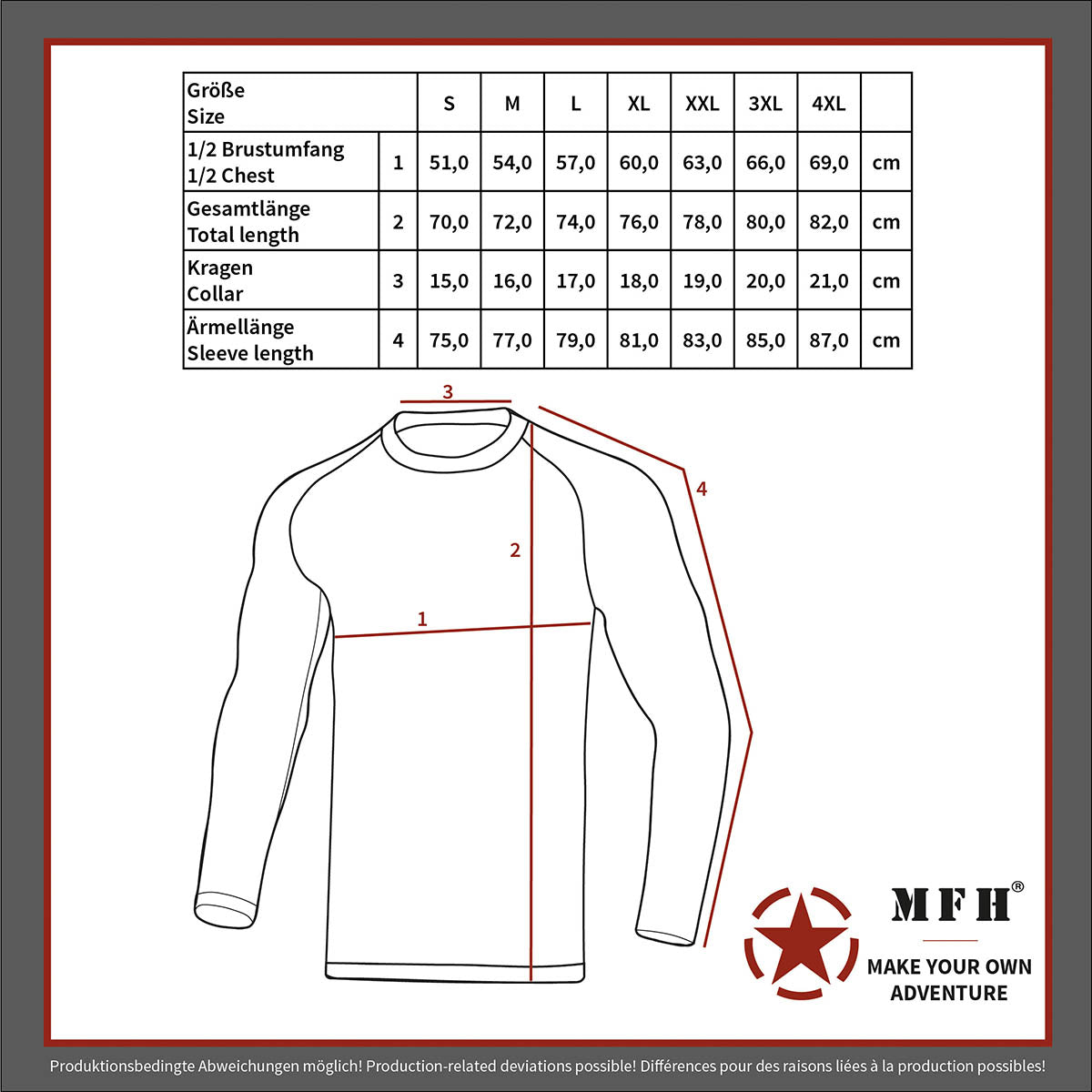 Bluza de corp US Undershirt Level I GEN III MFH Professional