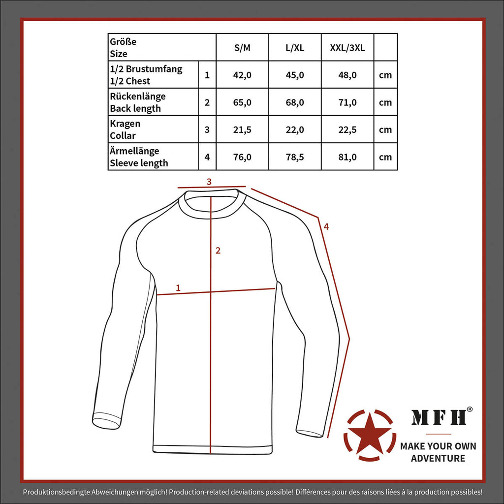 Bluza base layer Merino 50 Fox Outdoor