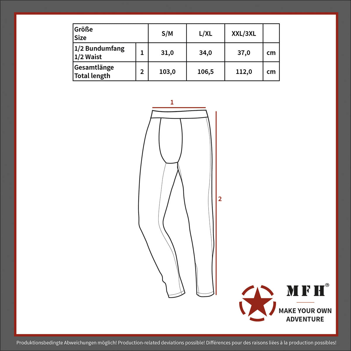 Boxeri lungi base layer Merino 50 Fox Outdoor