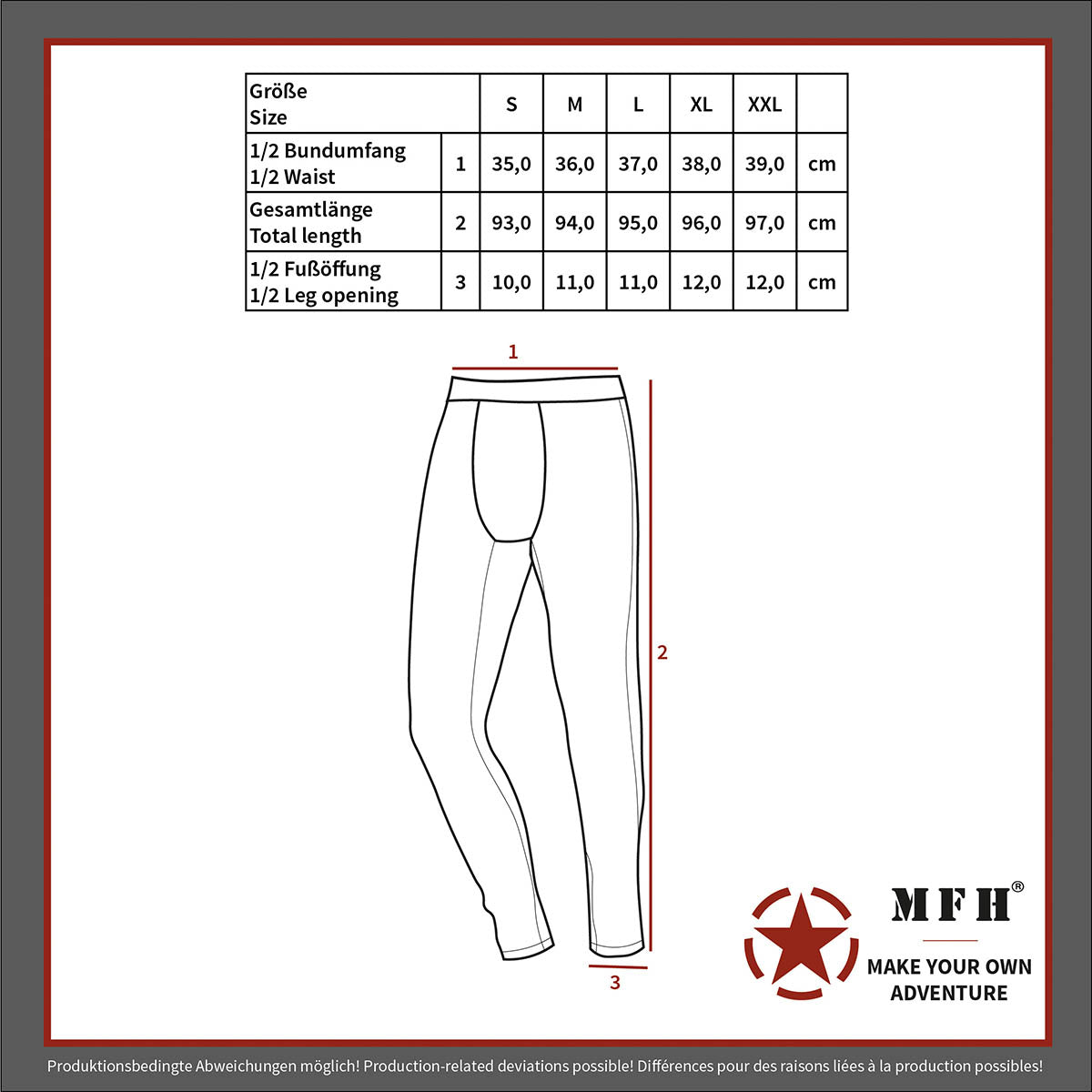 Pantaloni termoactivi lungi Fox Outdoor