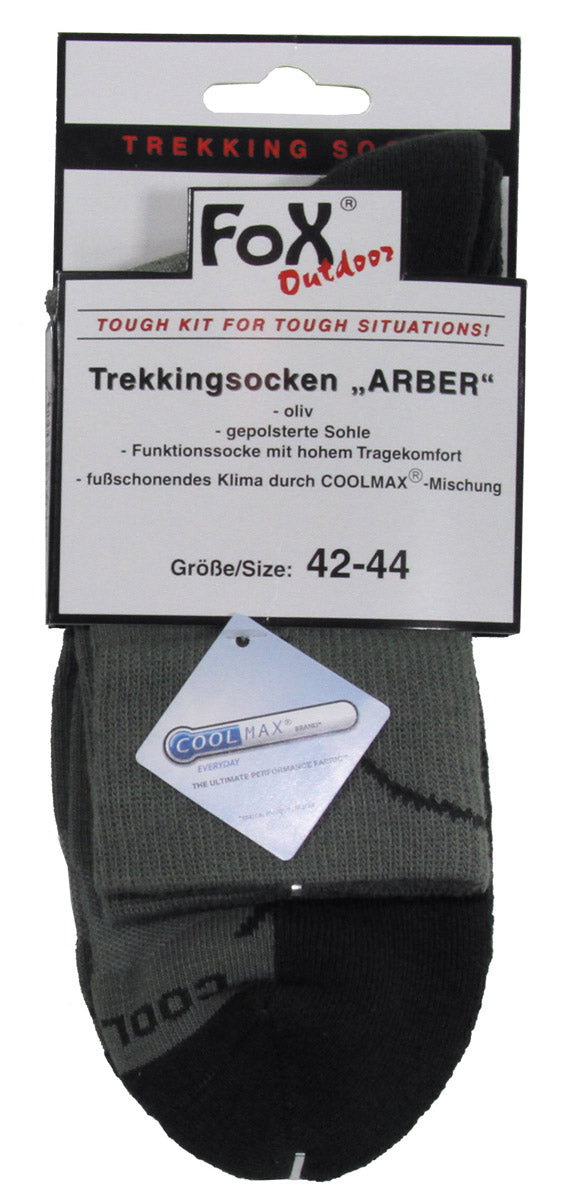 Sosete de trekking Arber cu talpa captusita Fox Outdoor