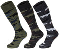 Sosete lungi de iarna Esercito camo MFH, set 3 perechi