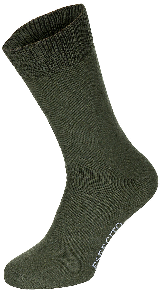 Sosete militare Esercito verde OD set 3 perechi MFH