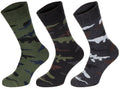 Sosete tactice camuflaj Esercito set 3 perechi MFH