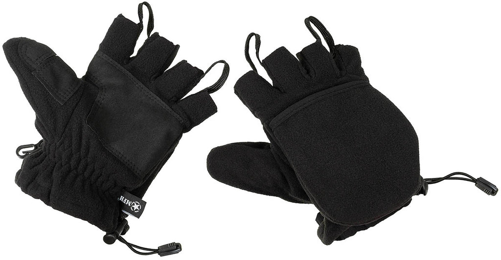 Manusi fleece cu varf rabatabil MFH