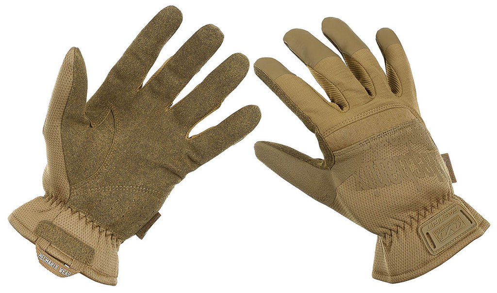Manusi tactice FastFit Mechanix negre touchscreen
