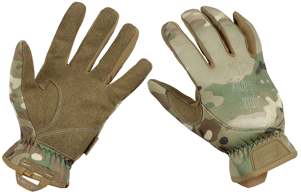 Manusi tactice FastFit Mechanix negre touchscreen
