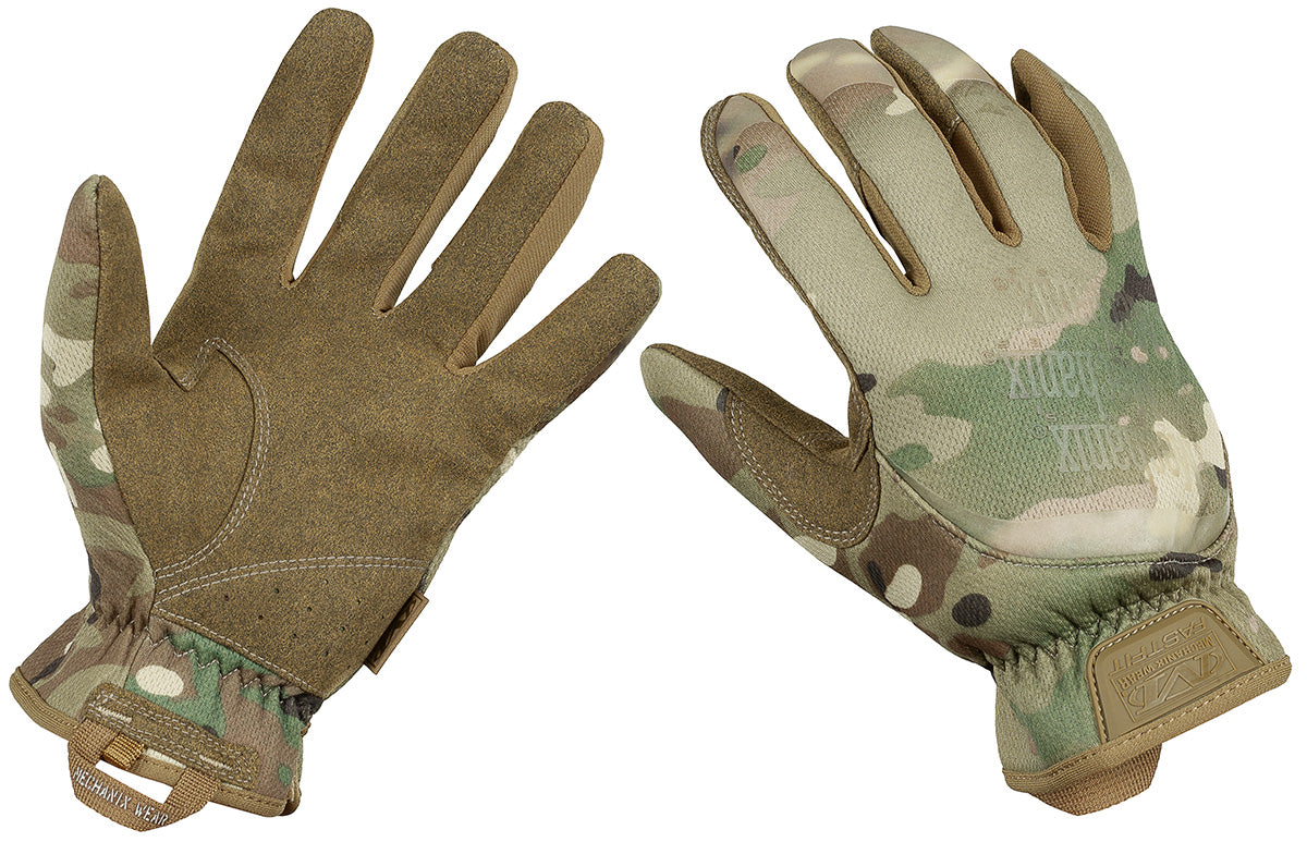 Manusi tactice FastFit Mechanix negre touchscreen