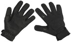 Manusi tactice Combat din neopren negru MFH