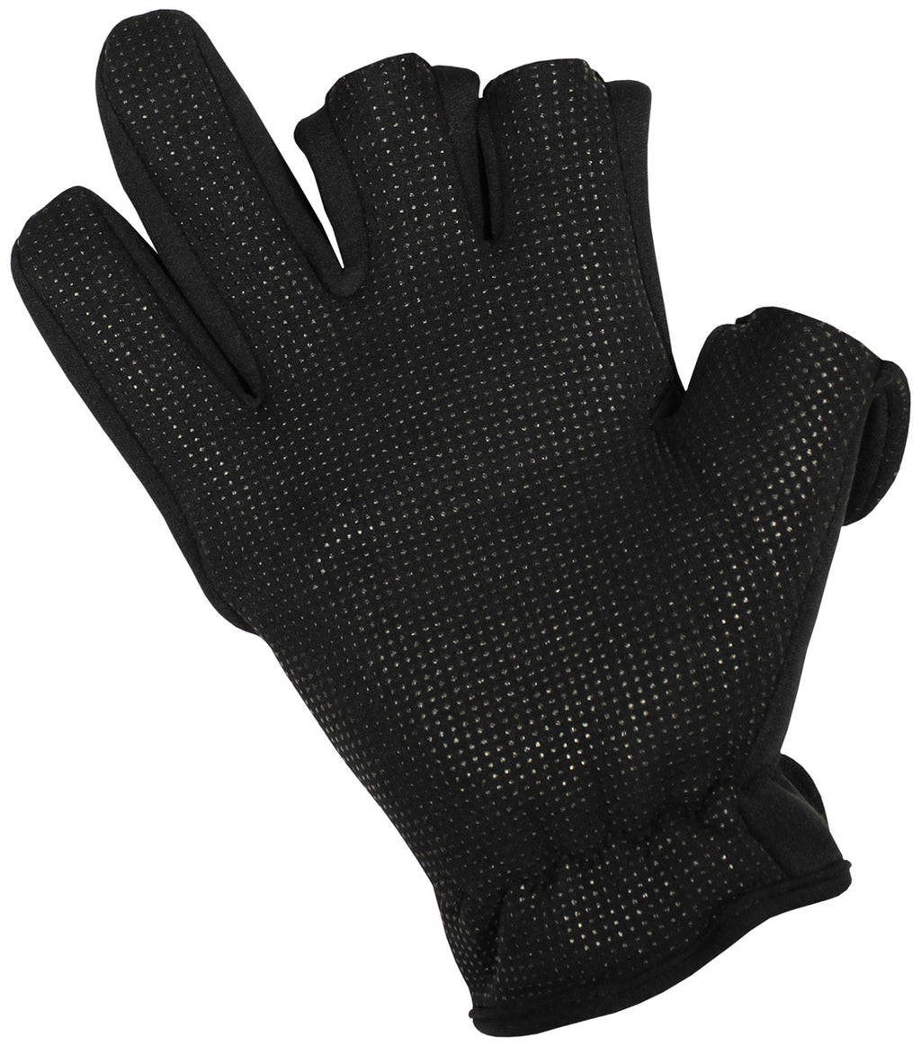 Manusi tactice Combat din neopren negru MFH