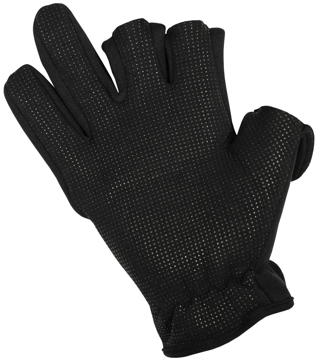 Manusi tactice Combat din neopren negru MFH