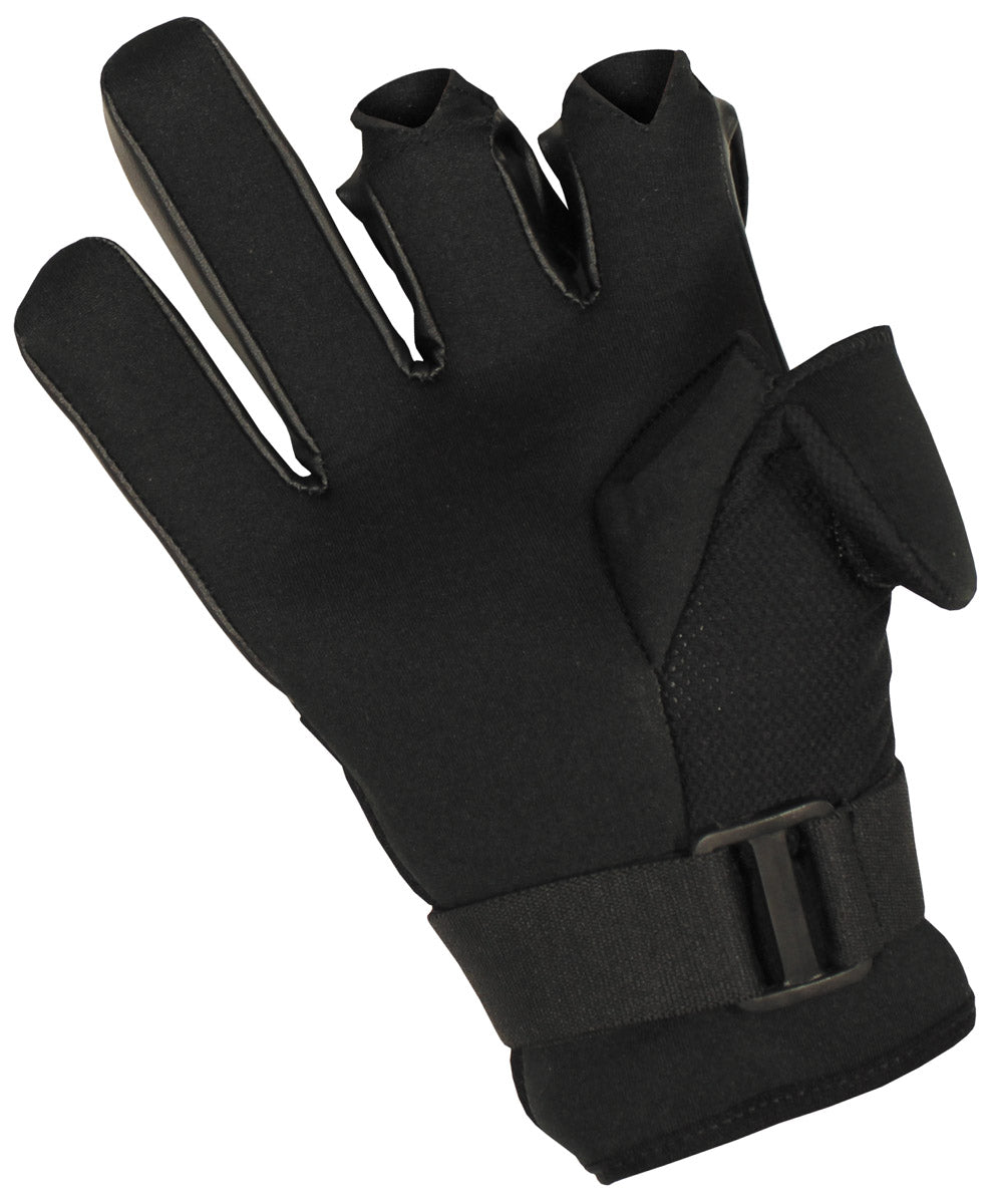 Manusi tactice Mesh din neopren negre MFH