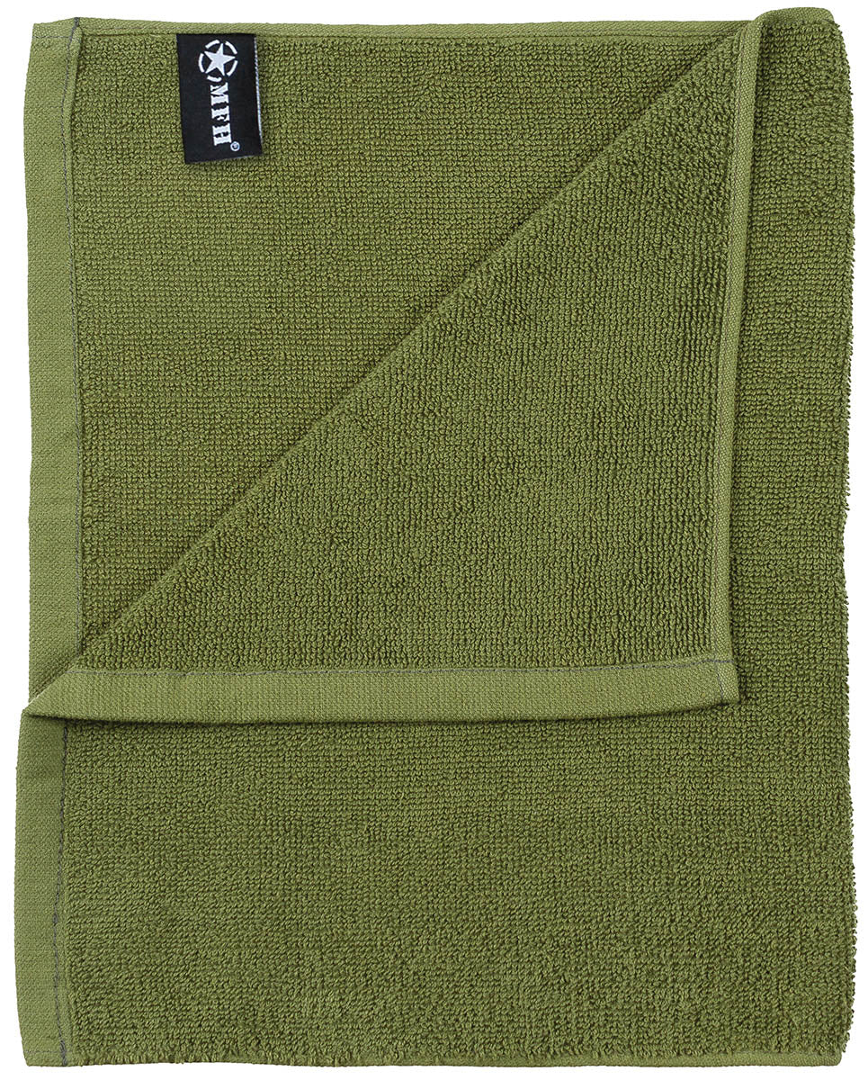 Prosop terry bumbac OD green 50x30 cm MFH