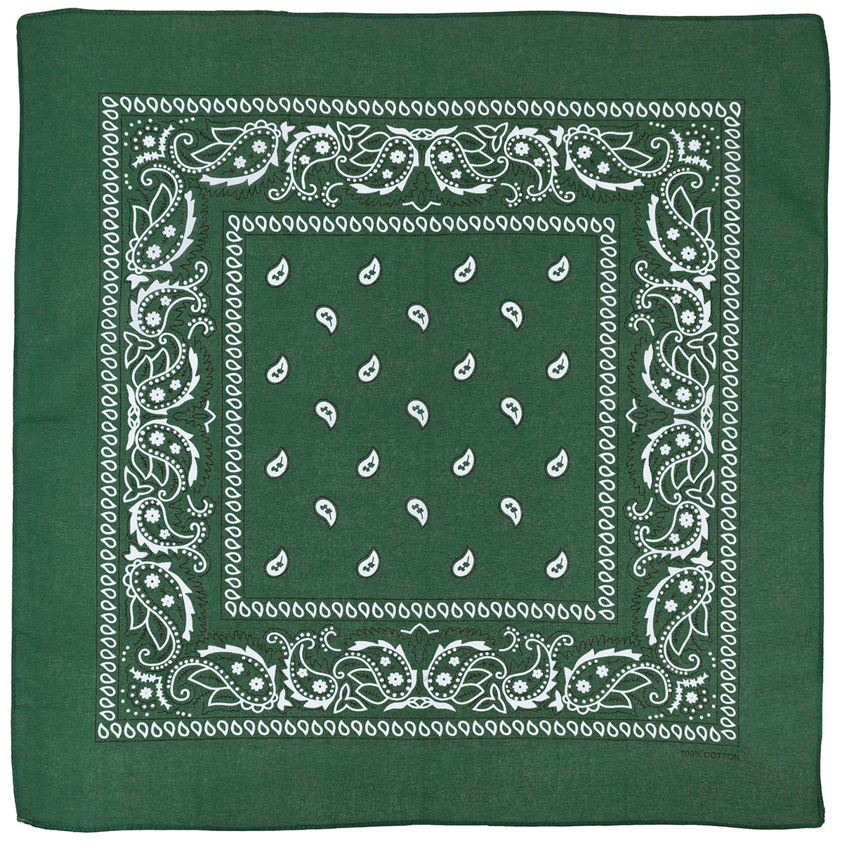 Bandana din bumbac cu model paisley MFH
