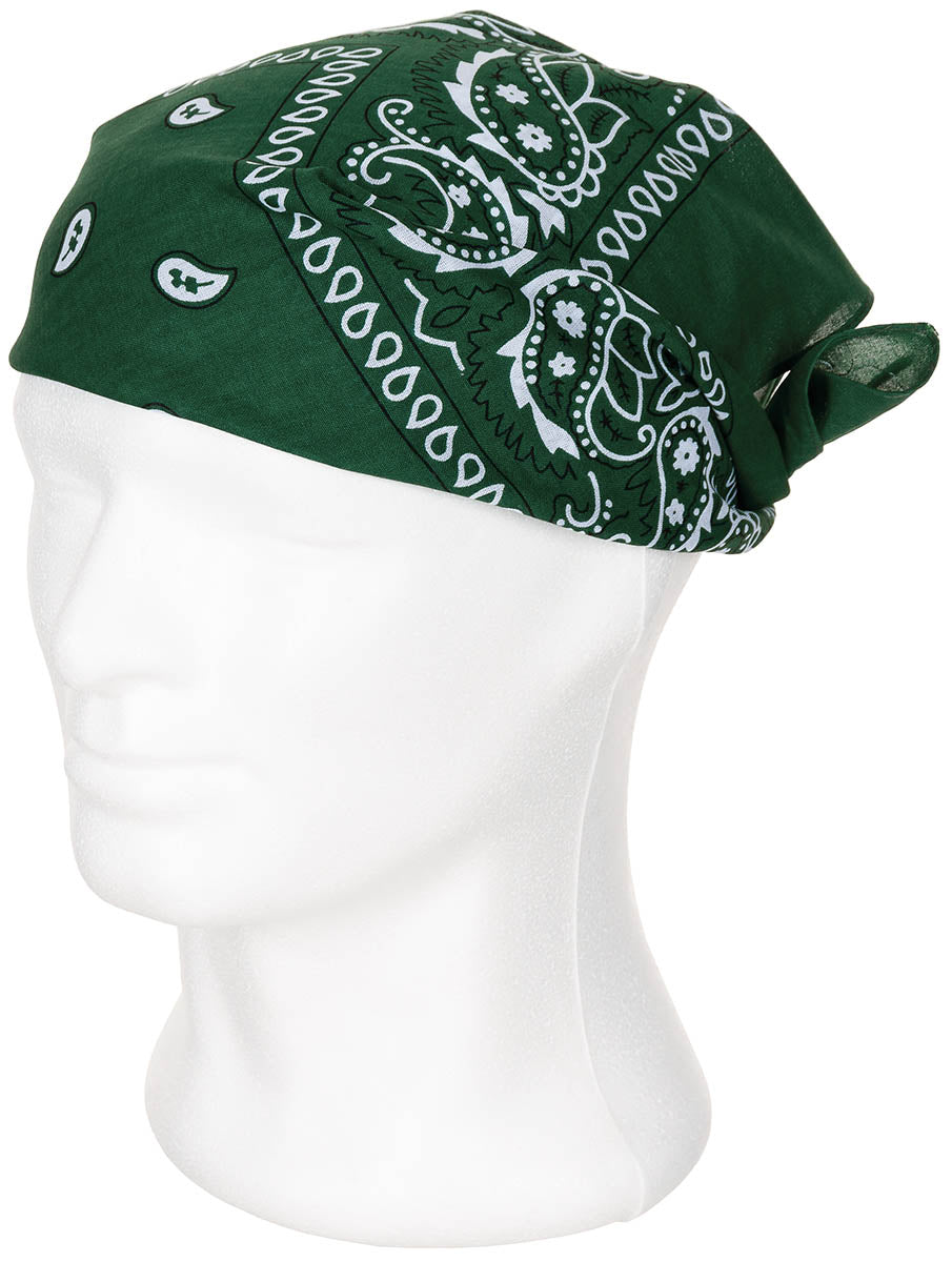 Bandana din bumbac cu model paisley MFH