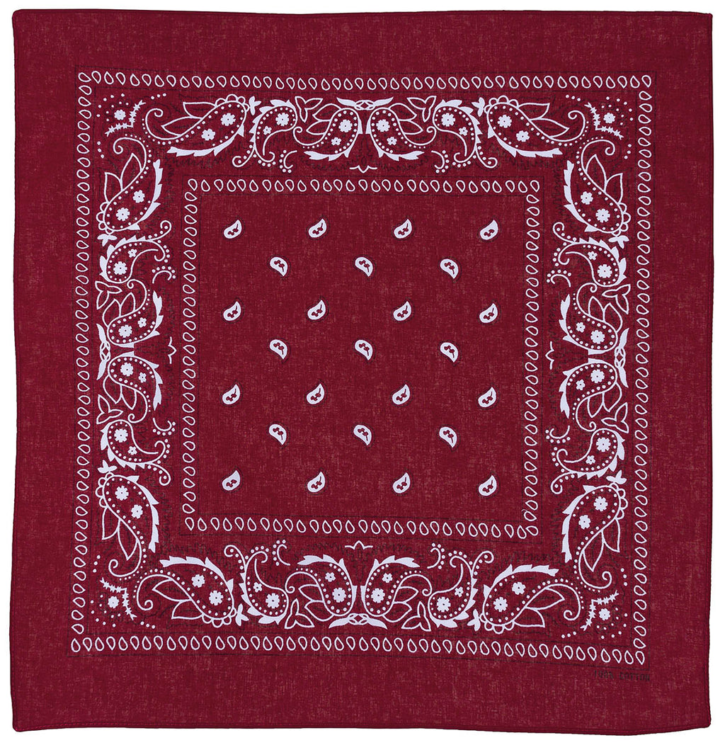Bandana din bumbac cu model paisley MFH