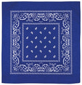 Bandana bumbac model paisley albastru MFH
