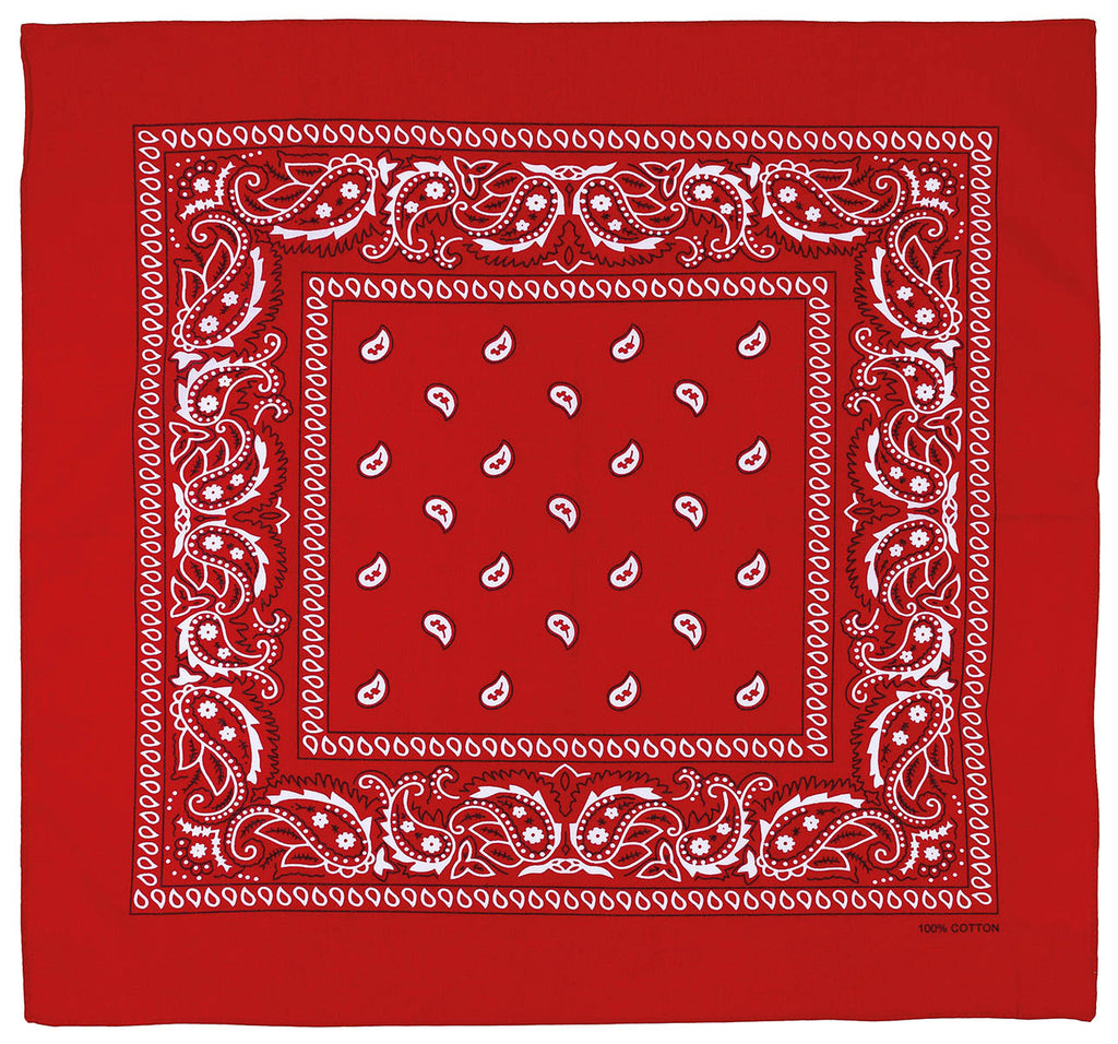 Bandana din bumbac cu model paisley MFH