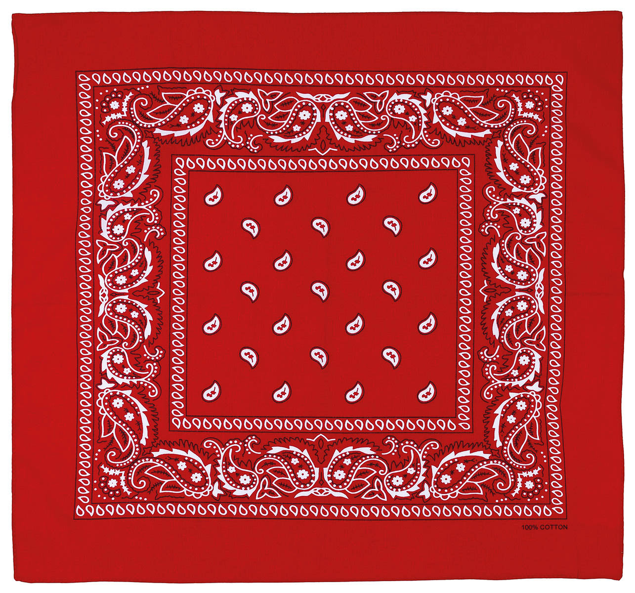Bandana din bumbac cu model paisley MFH