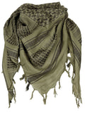 Esarfa Shemagh supersoft OD green-negru MFH