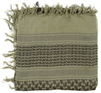 Esarfa Shemagh supersoft OD green-negru MFH