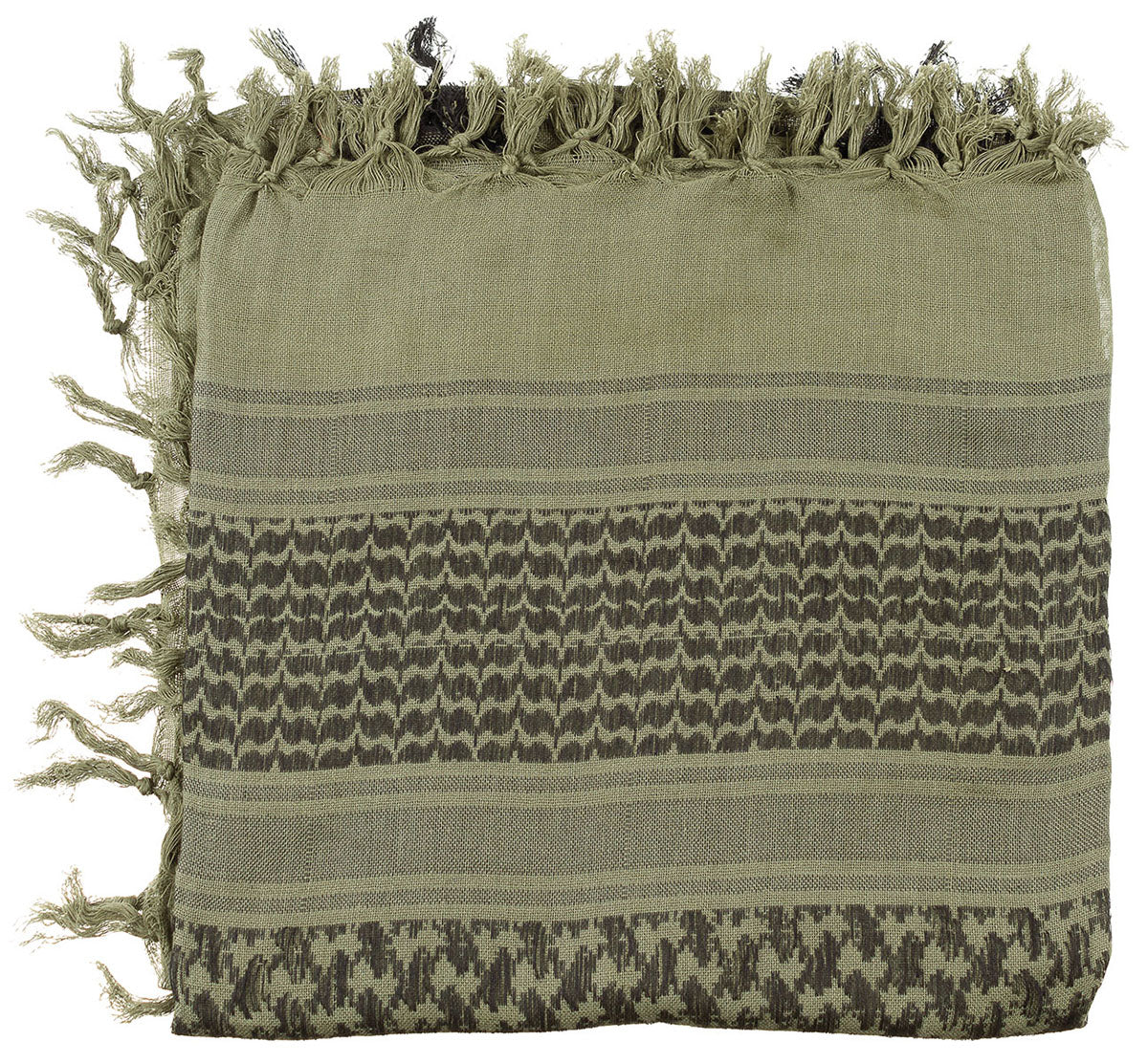 Esarfa Shemagh supersoft OD green-negru MFH