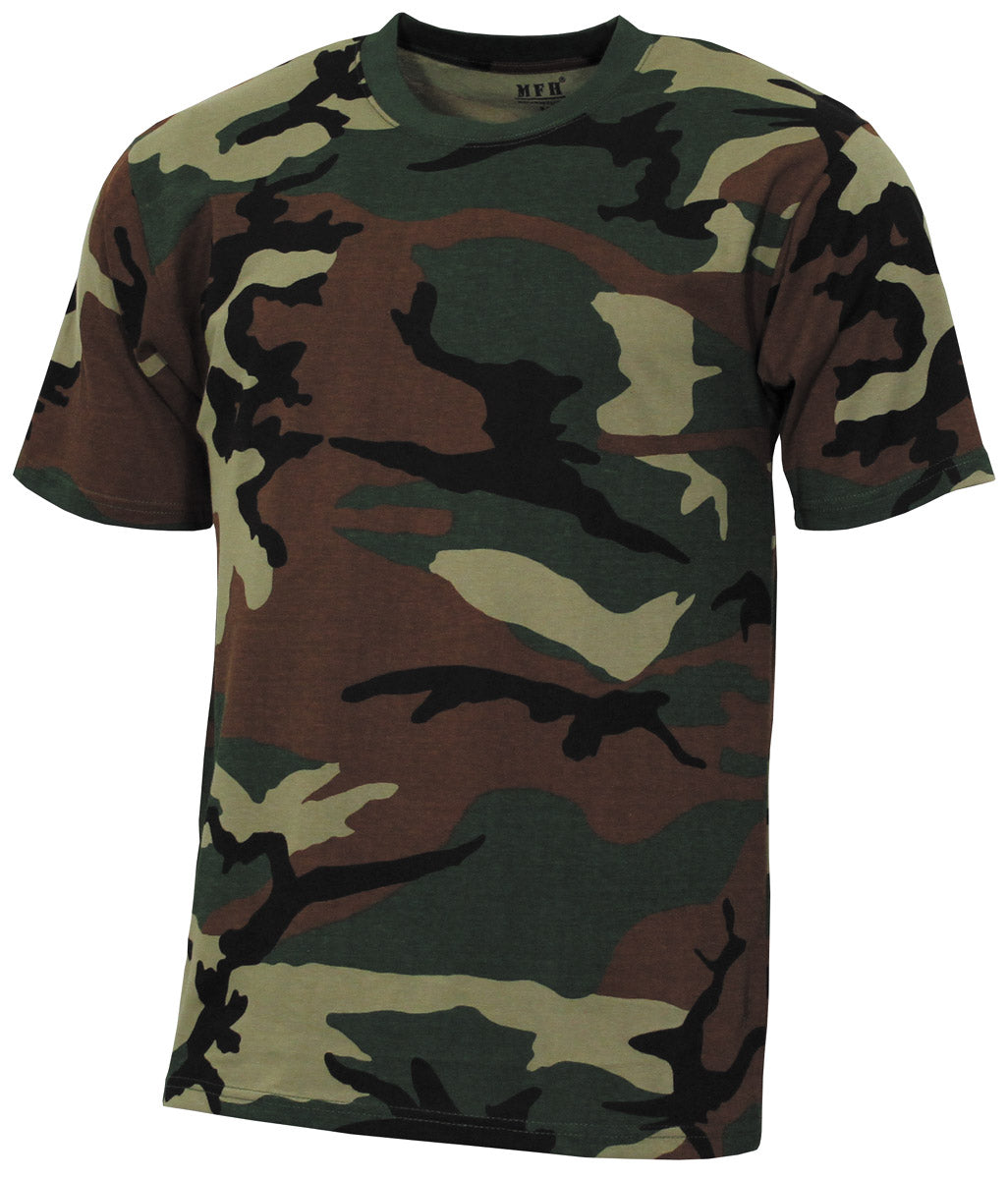 Tricou copii Basic camuflaj MFH