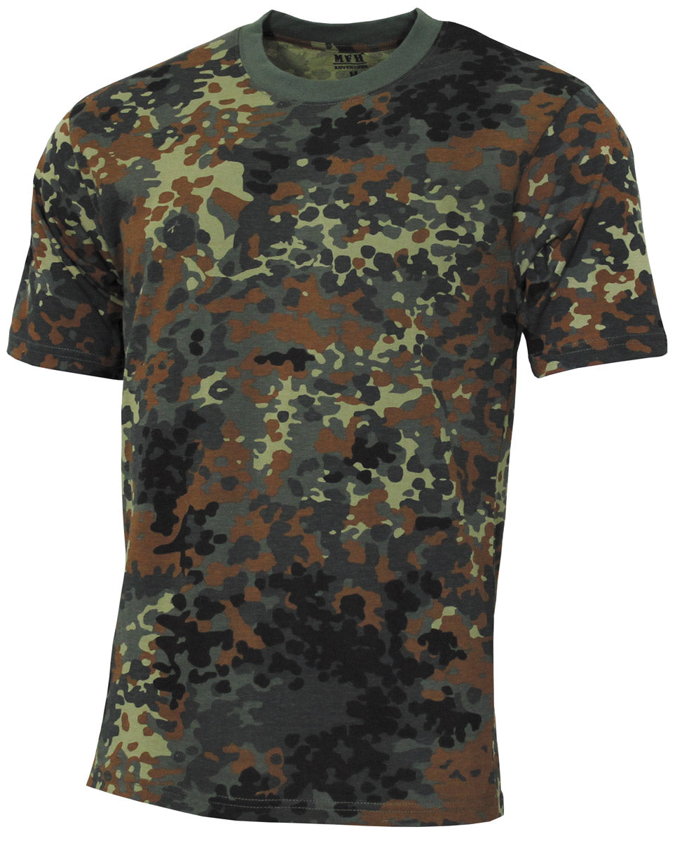 Tricou copii Basic camuflaj MFH
