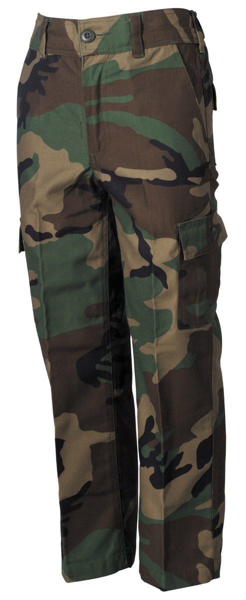 Pantaloni militari BDU pentru copii MFH