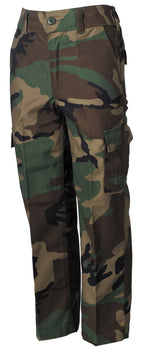 Pantaloni militari BDU pentru copii MFH