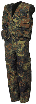 Set copii vesta si pantaloni woodland MFH