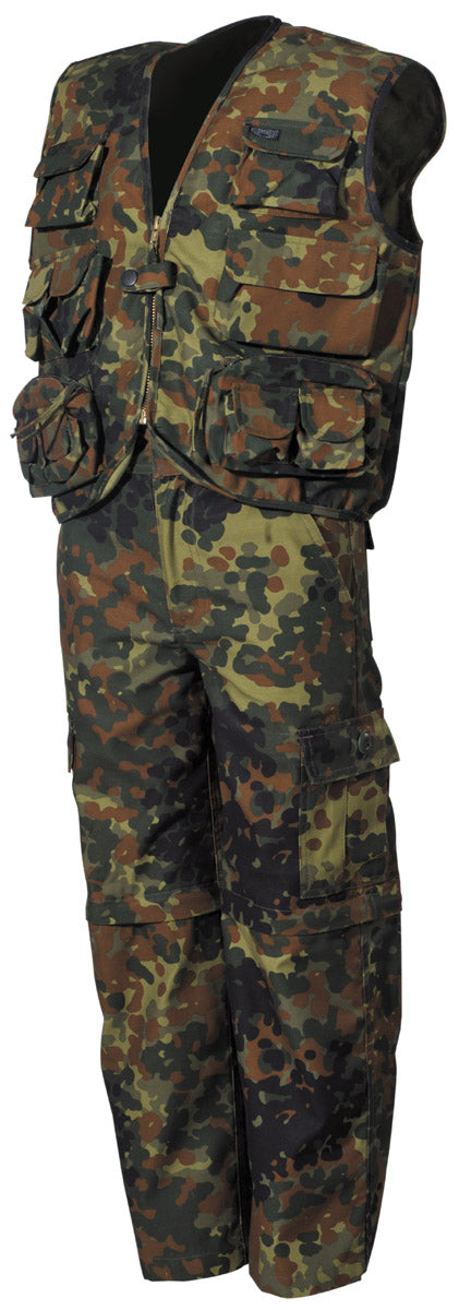 Set copii vesta si pantaloni woodland MFH