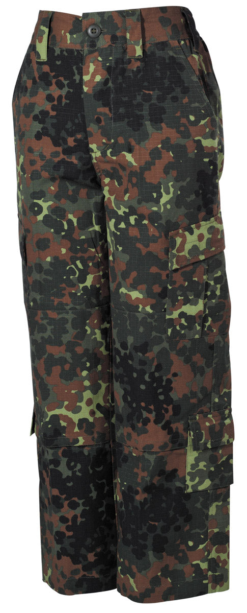 Costum ACU pentru copii Rip Stop flecktarn MFH
