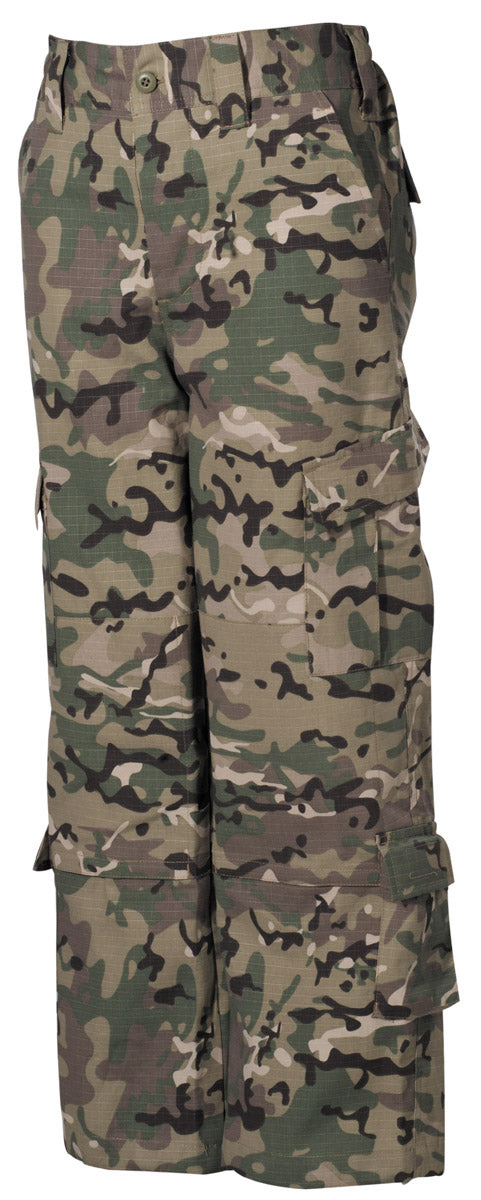Set ACU copii Rip Stop MFH operation-camo geaca si pantaloni