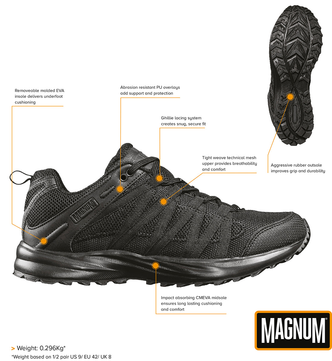 Pantofi tactici Storm Trail Lite Magnum