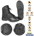 Bocanci tactici Strike Force 8.0 Magnum, negri, impermeabili