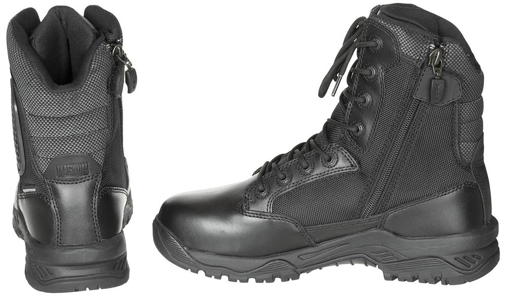 Bocanci tactici Strike Force 8.0 Magnum, negri, impermeabili