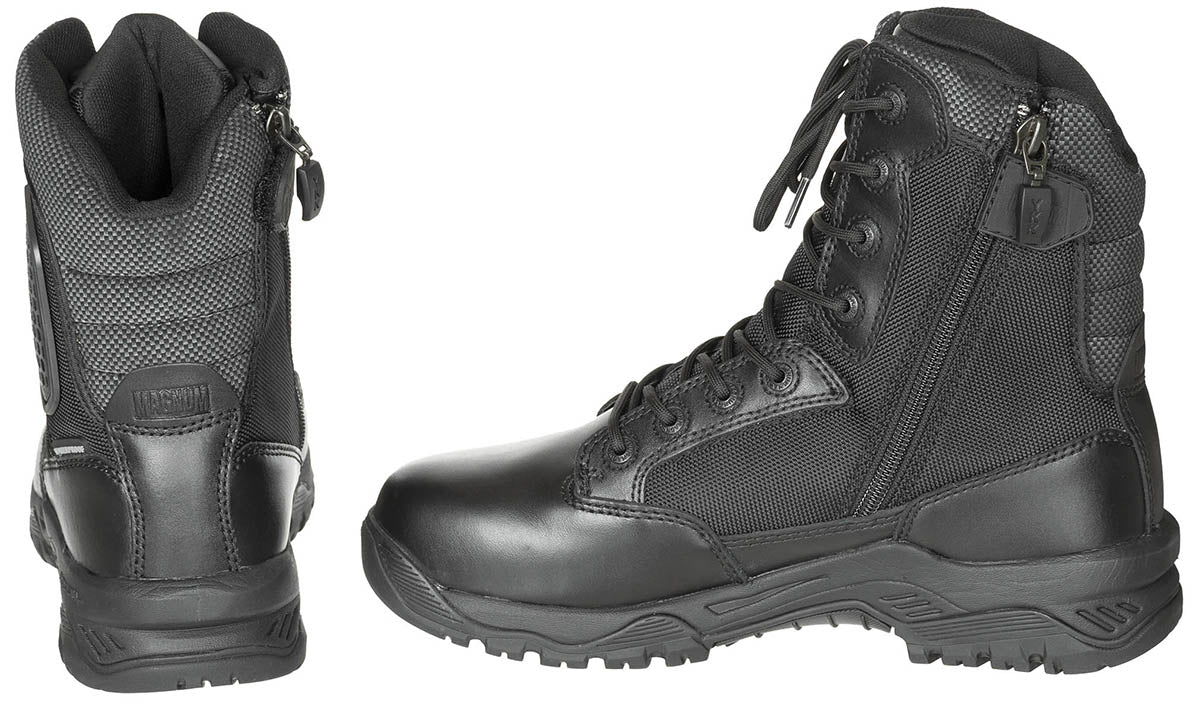 Bocanci tactici Strike Force 8.0 Magnum, negri, impermeabili