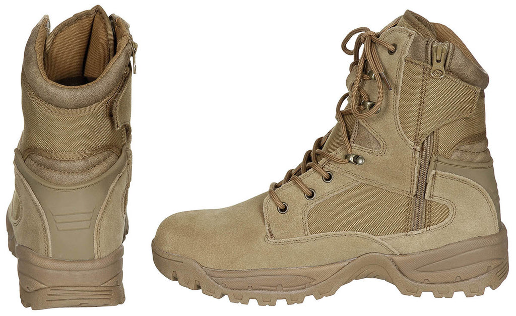 Bocanci tactici Mission Cordura MFH coyote tan
