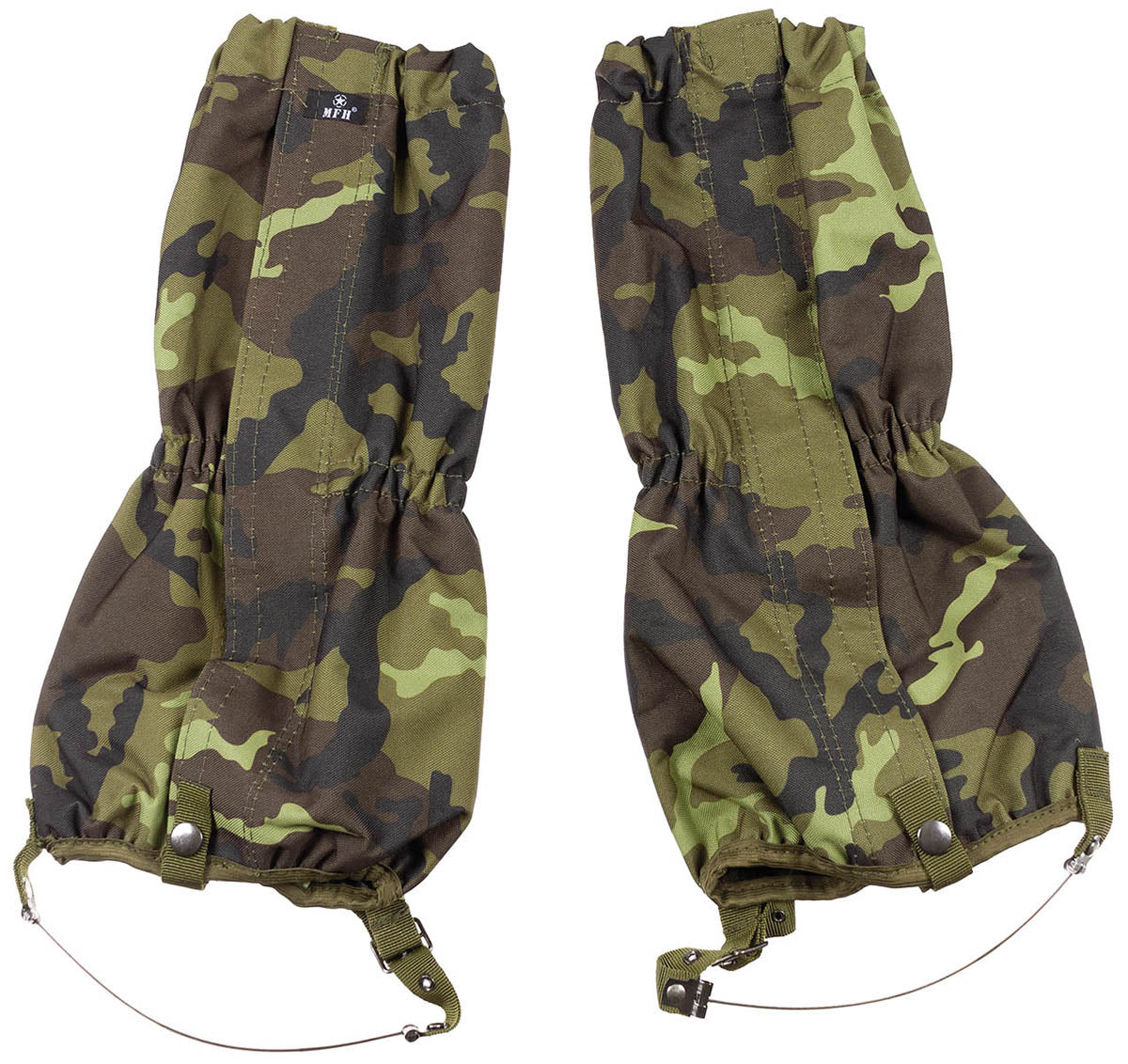 Jambiere impermeabile camuflaj CZ cu fermoar MFH