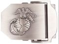 Catarama USMC pentru curea web, metal argintiu MFH