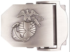 Catarama USMC pentru curea web, metal argintiu MFH